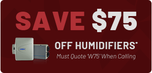 $75 off Humidifiers Discount* Warrenton